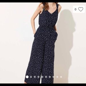 Loft Polka Dot Jumpsuit